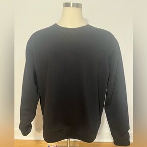 EXPRESS Black Crew Neck Sweatshirt